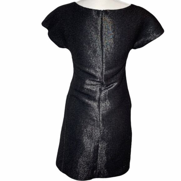 Theory Judyanne Reputation Metallic Shift Dress 6 - Picture 6 of 9